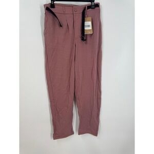 The North Face Icebreaker Women's Merino Wool Blend Pink Pants Burlywood Size 12